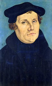 Portrett av Martin Luther (1483-1546) 1529